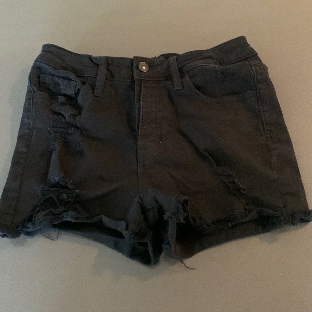 Women’s Vervet black denim shorts